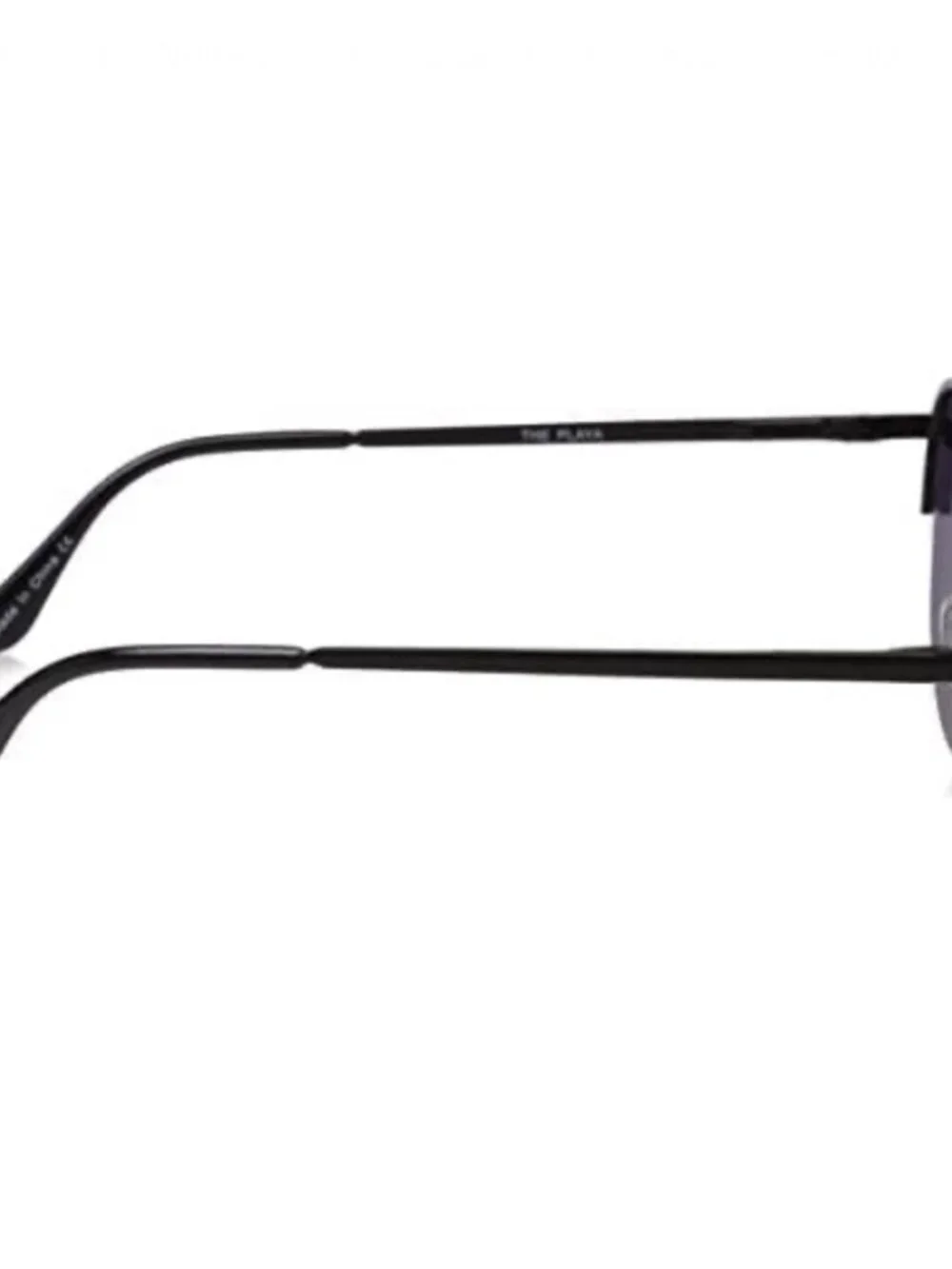 NEW Quay Australia Sunnies THE PLAYA Aviator Polarized Sunglasses BLACK / PINK